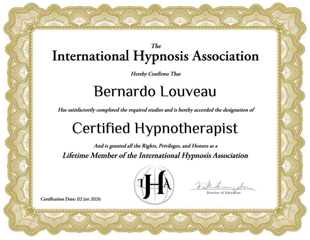 Bernardo Louveau - Certified Hypnotherapist